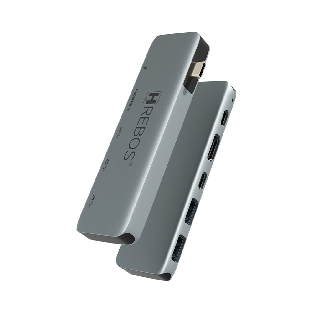 Adaptador Usb-c Hrebos Premium 5 em 1 AD-218