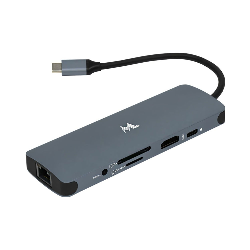 Hub Mtek DS-91TC 9 EN 1 Usb-c Gris