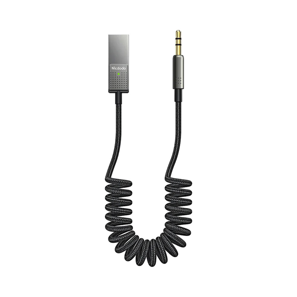 Cabo de Áudio Mcdododo CA-8700 Usb-a para DC de 3,5 MM com Bluetooth 5.1
