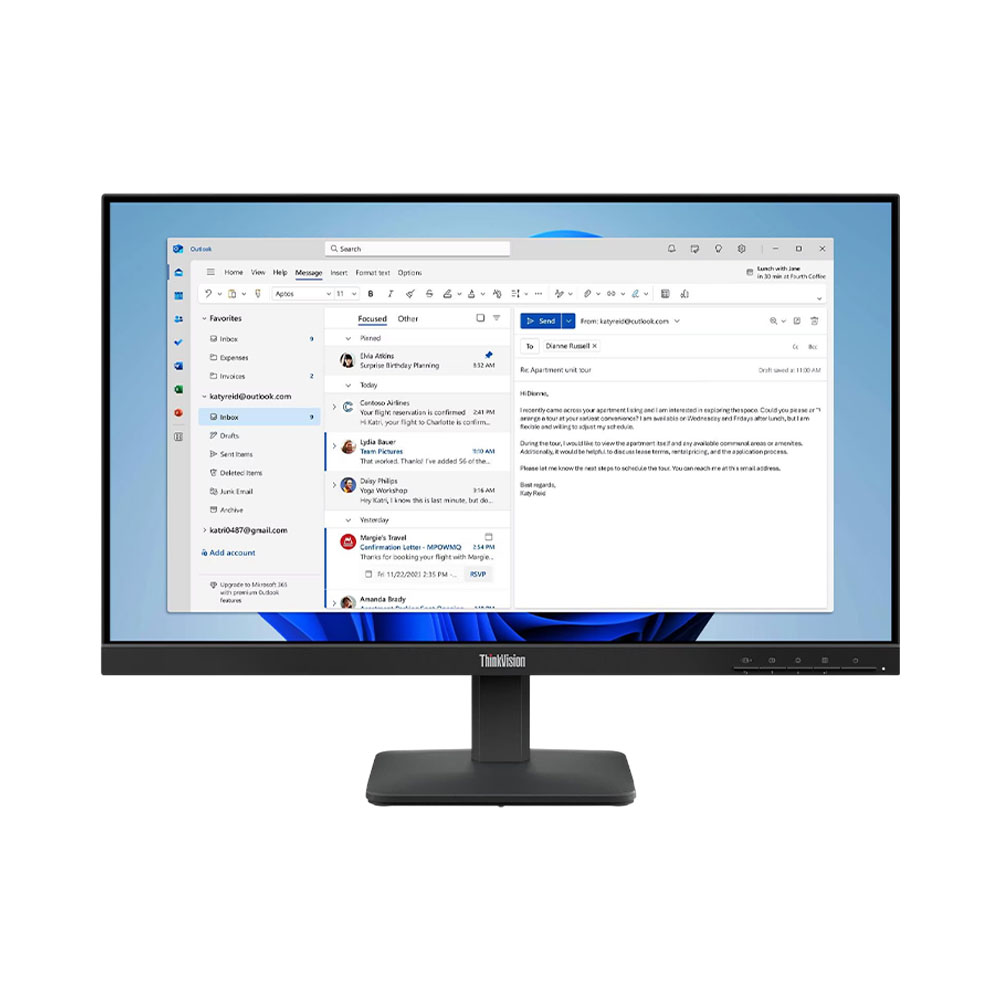 Monitor Lenovo Thinkvision S24-4E Lcd 100HZ 23,8"