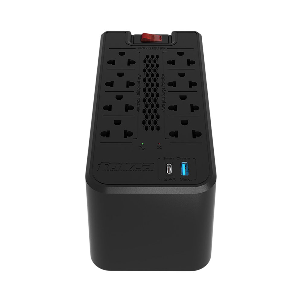 Estabilizador de Energia Forza FVR-1222 8 Tomadas 600W 220V