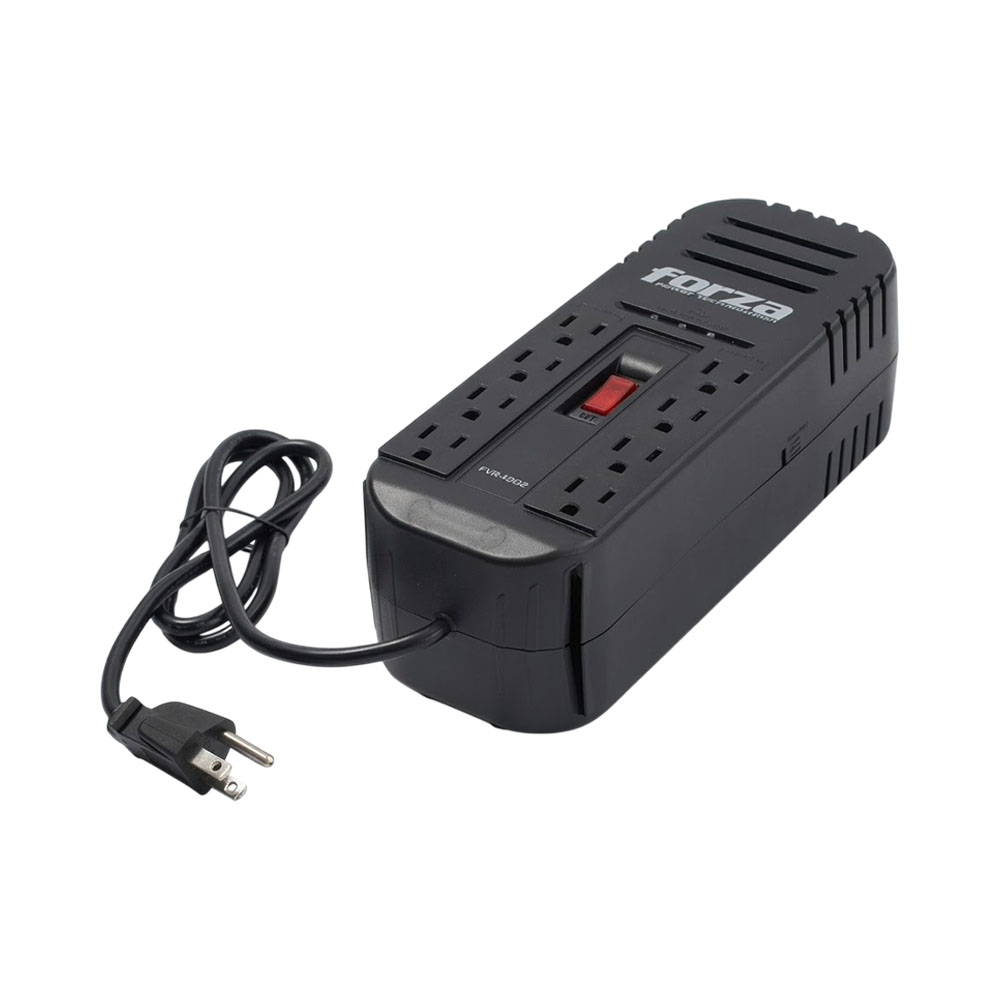 Estabilizador de Energia Forza FVR-2202 8 Salidas 2200VA/1100W 220V
