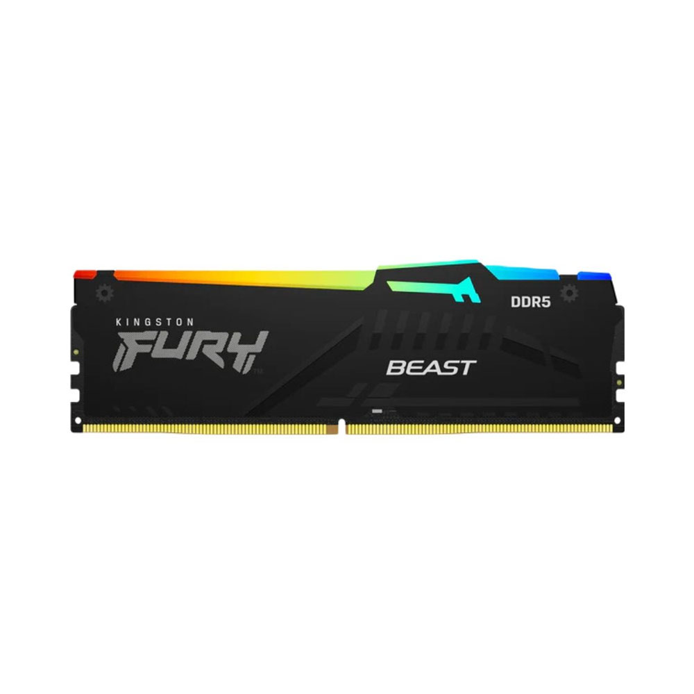 Memoria Ram Kingston Fury Beast KF552C40BBA-16 RGB DDR5 16GB 5200 Mhz Dimm