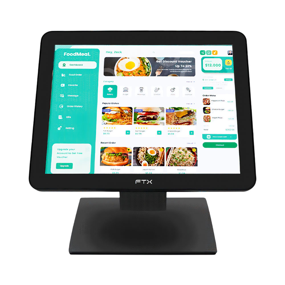 Monitor Sensível ao Toque Ftx MT17V1 de 17"
