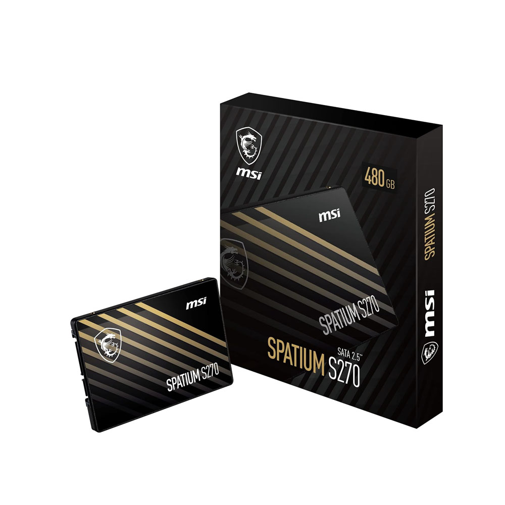 Ssd Msi Spatium S270 Sata 2.5" 480GB