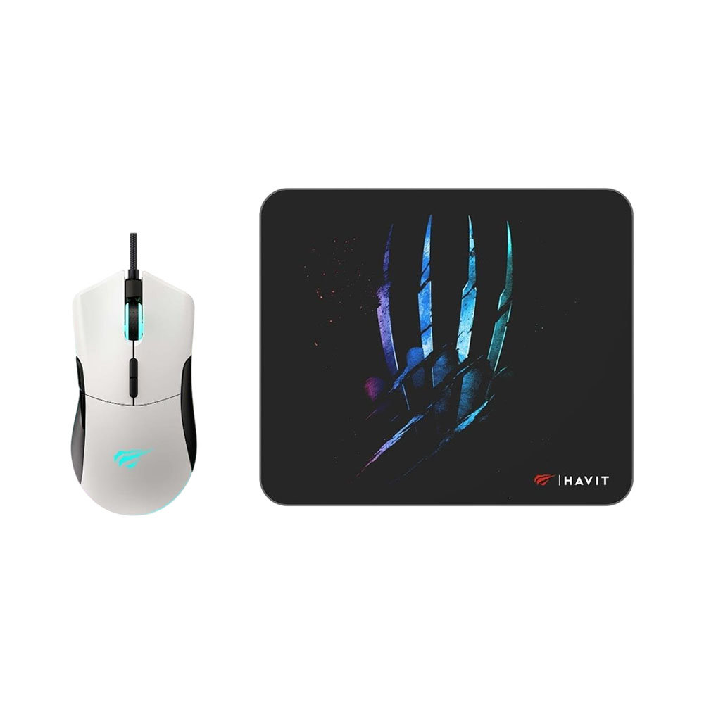 Kit Havit Gamenote MS1037CM Mouse e Mousepad