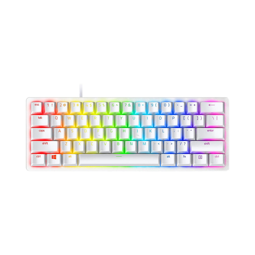 Teclado Razer RZ03-03393400 Huntsman Mini Red Switch Mercury Edition