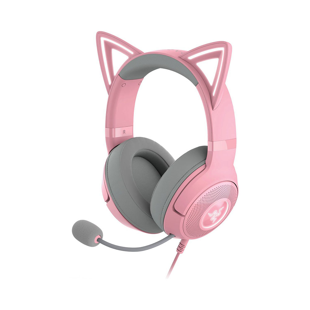 Fone de Ouvido Gamer Razer RZ04-04730200 Kraken Kitty V2 Pink