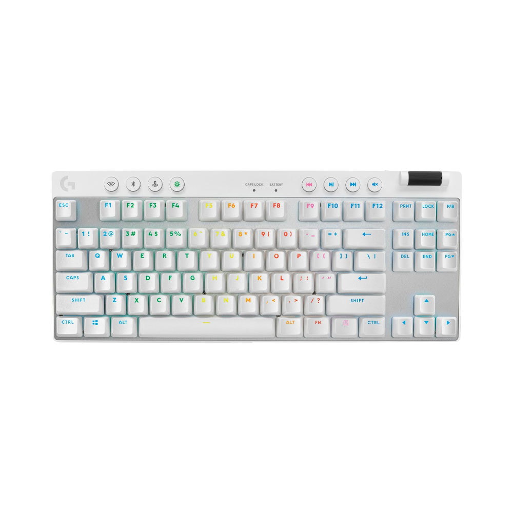 Teclado Gamer Logitech 920-012143 PRO X Tkl White