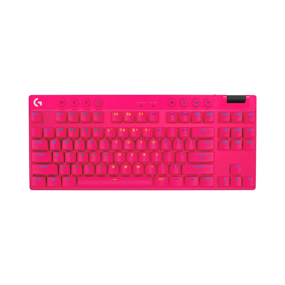 Teclado Gamer Logitech 920-012154 PRO X Tkl Magenta