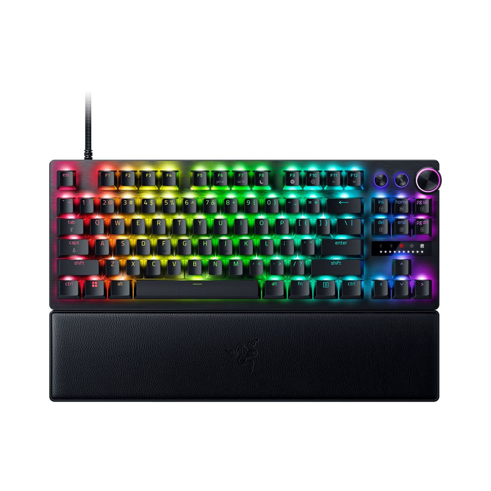 Teclado Razer RZ03-04980200-R3U1 Huntsman V3 PRO Tkl Preto