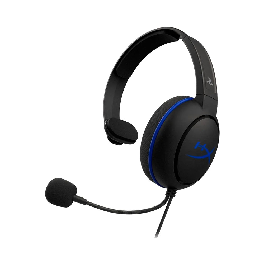 Fone de Ouvido Gamer Hyperx Cloud Chat Hx-hscchs-bk/am para PS4 Preto - Azul