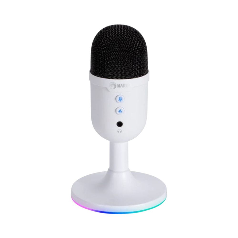 Microfone Gamer Marvo MIC-06 Branco