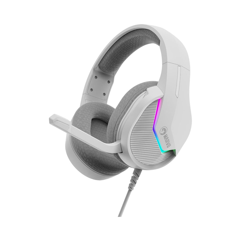 Fone de Ouvido Gamer Marvo H8618 White