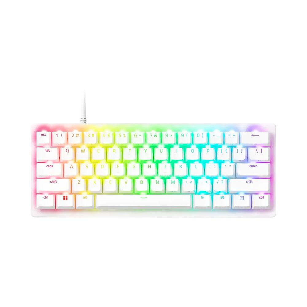 Teclado Gamer Razer RZ03-04991800-R3U1 Huntsman V3 PRO Branco