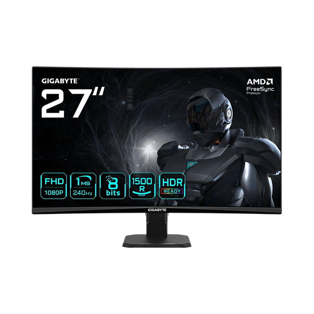 Monitor Curvo Gigabyte GS27FC2 Full HD 240 HZ 27"