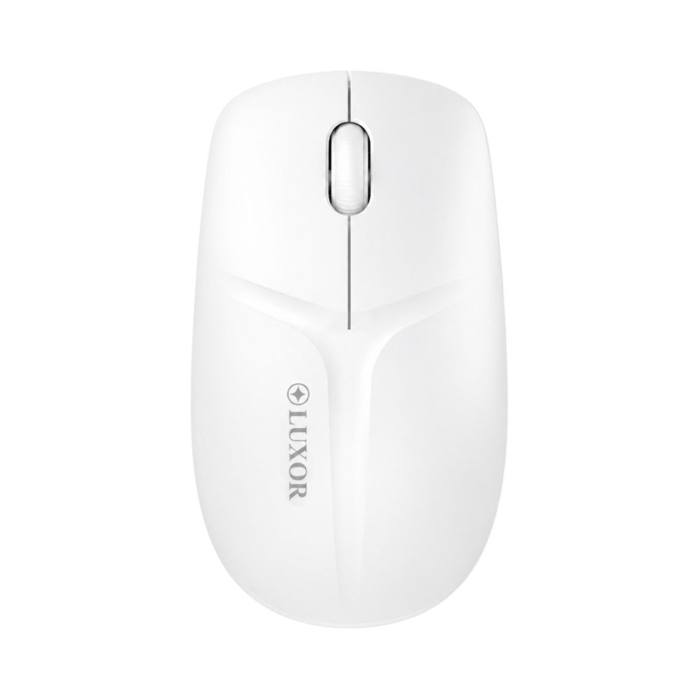 Mouse Wireless Luxor LX-M1884B White