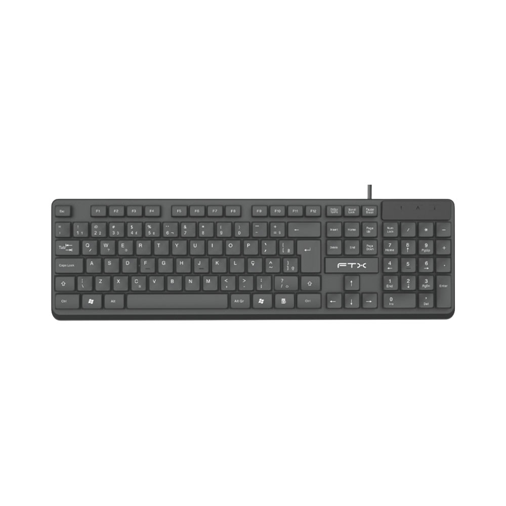 Teclado Ftx K87 Português Black