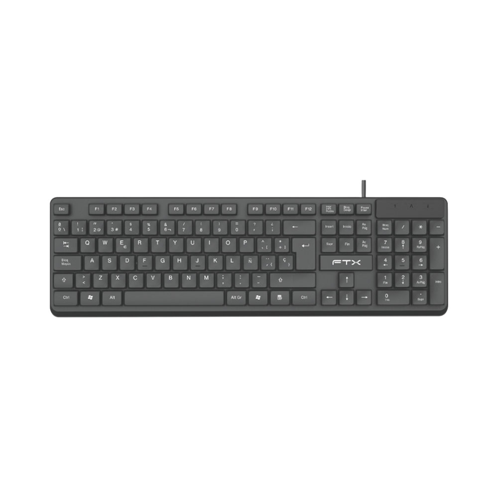 Teclado Ftx K87 Espanhol Black