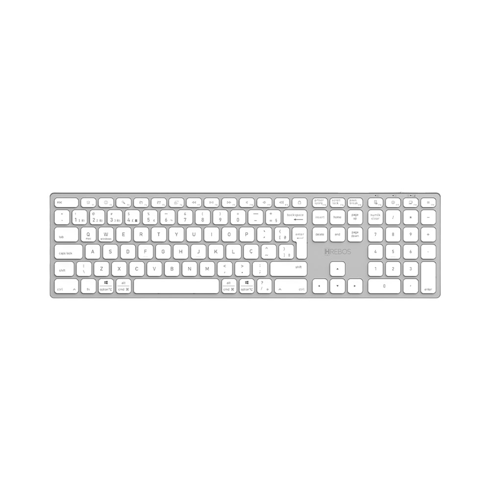 Teclado Hrebos IF-606 Moonstone Wireless