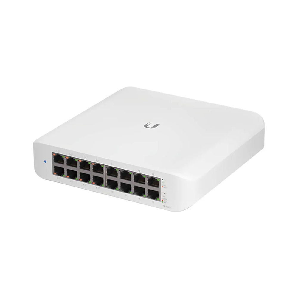 Hub Switch Ubiquiti USW-LITE-16-POE 16 Portas Preto