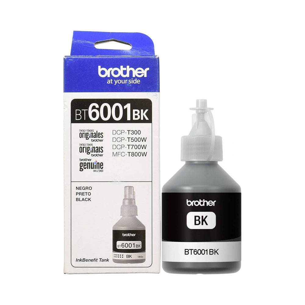 Tinta de Impressora Brother BT6001BK Preto