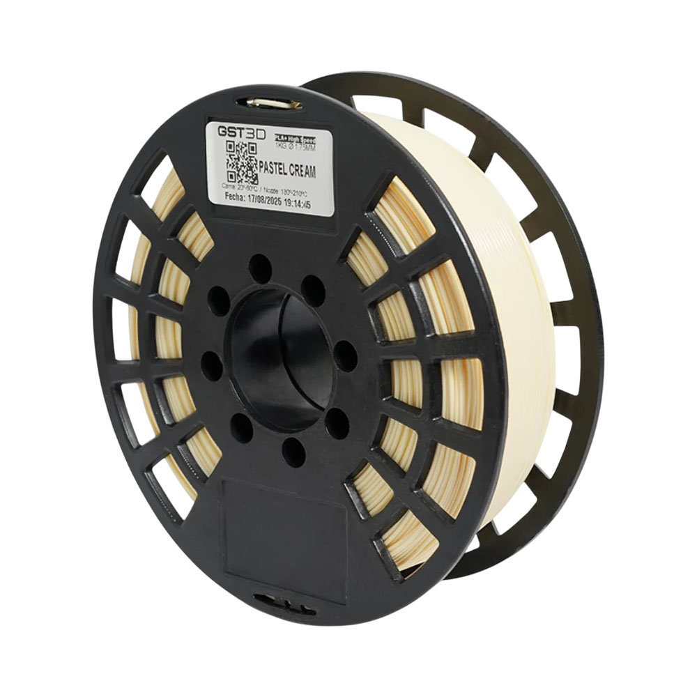 Filamento 3D GST3D Pla+ Pastel Cream