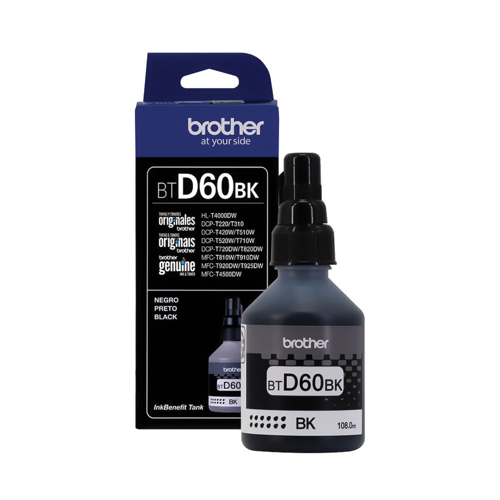 Tinta Brother BTD60BK - Preto 108ML