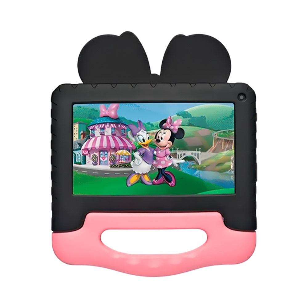 Tablet Multilaser NB414 4GB 64GB 7" Minnie Preto