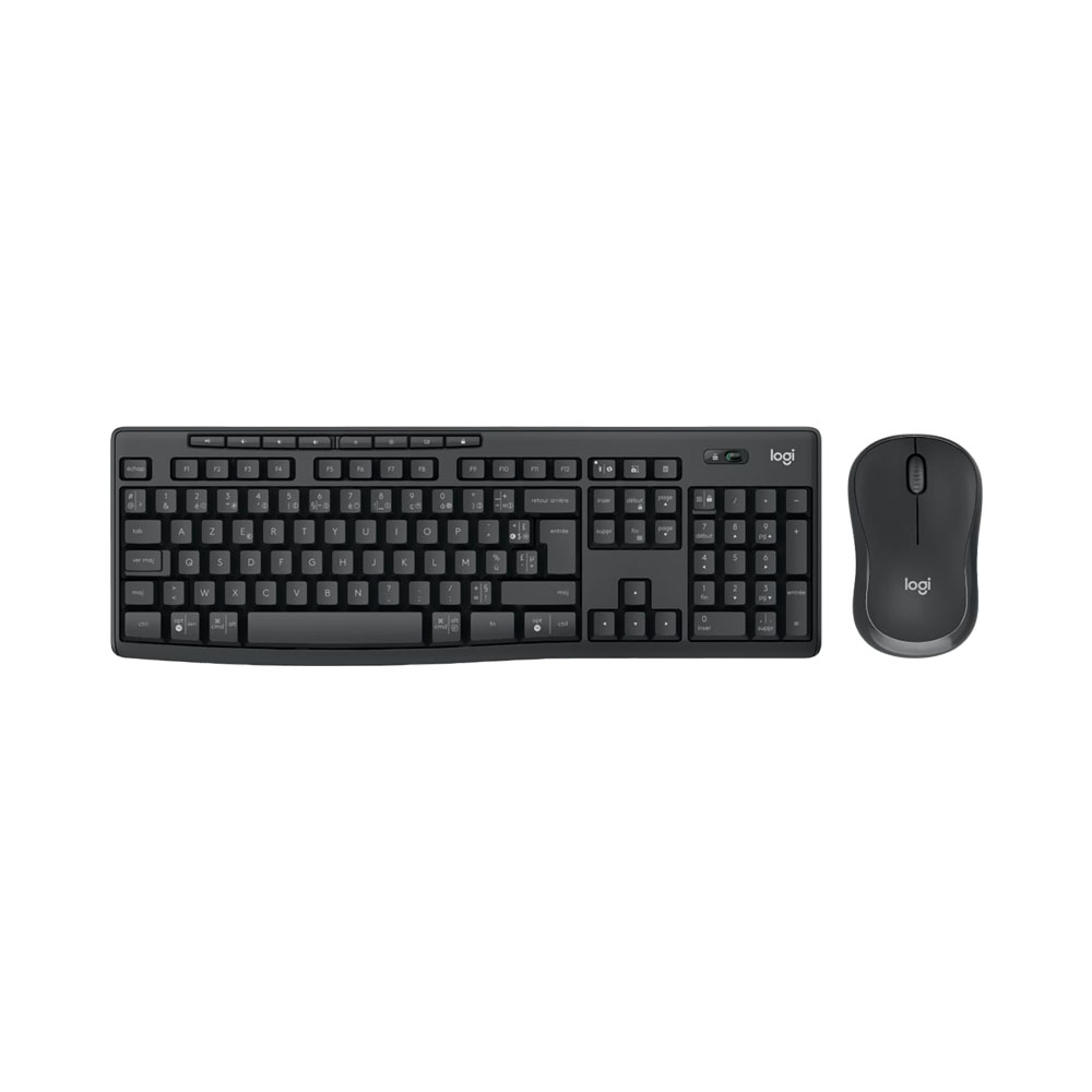 Kit de Teclado e Mouse Sem Fio Logitech MK370 920-012063 Preto (espanhol)
