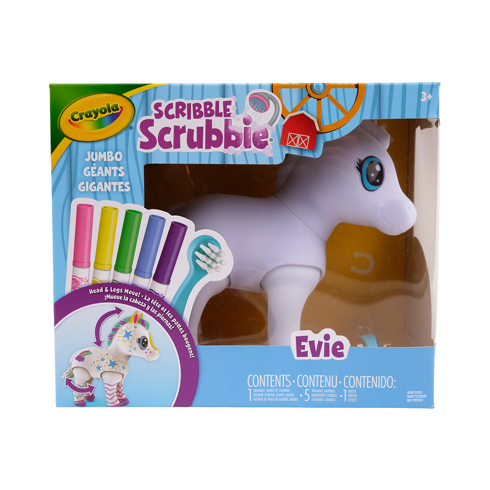 Brinquedo Crayola 742031 Jumbo Pony Scribble