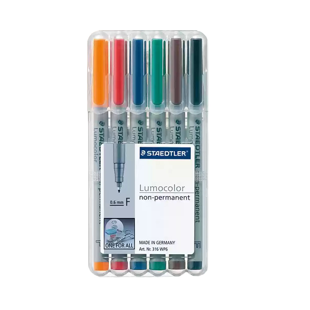 Kit de Caneta Staedtler 316WP6 6 Piezas