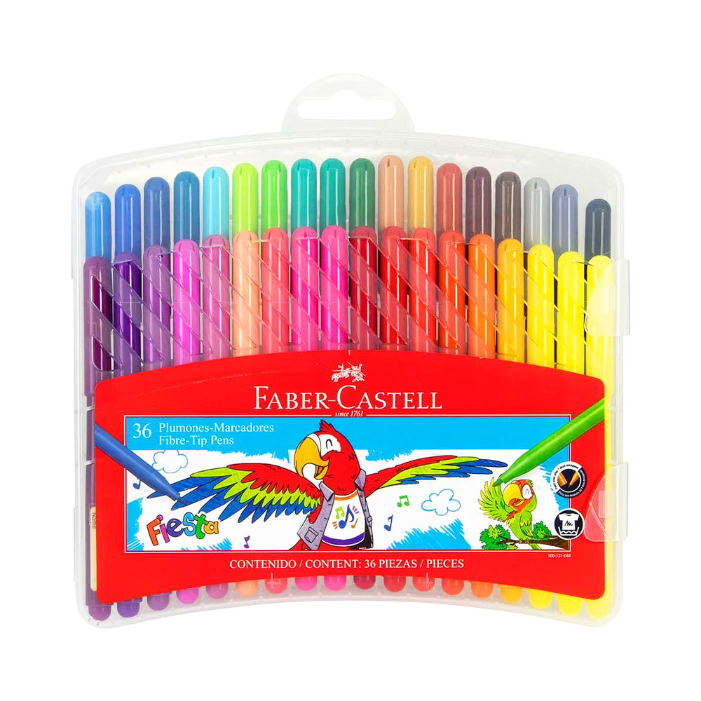 Marcador Faber Castell Fiesta 45 555318 36 Unidades