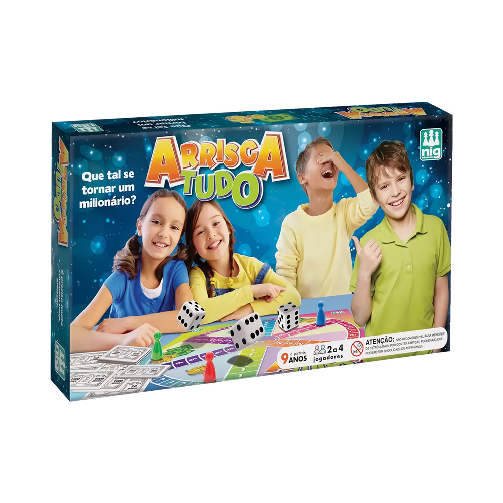 Juego de Mesa Arrisca Tudo Nig 5022