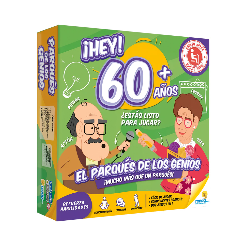 Juego de Mesa EL Parqués de Los Genios Ronda 12346