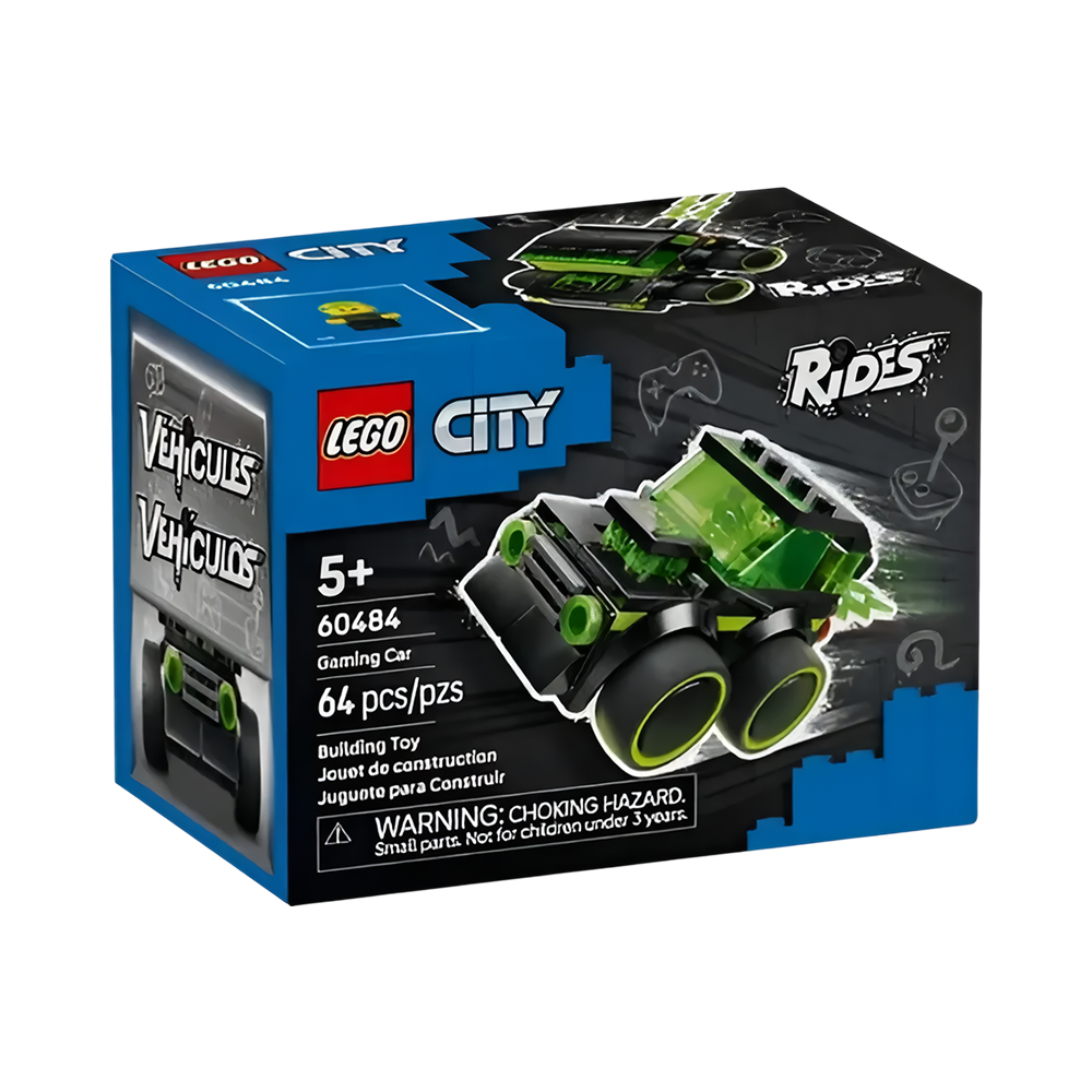Brinquedo de Construção Lego City Rides Gaming Car 60484 64 Peças