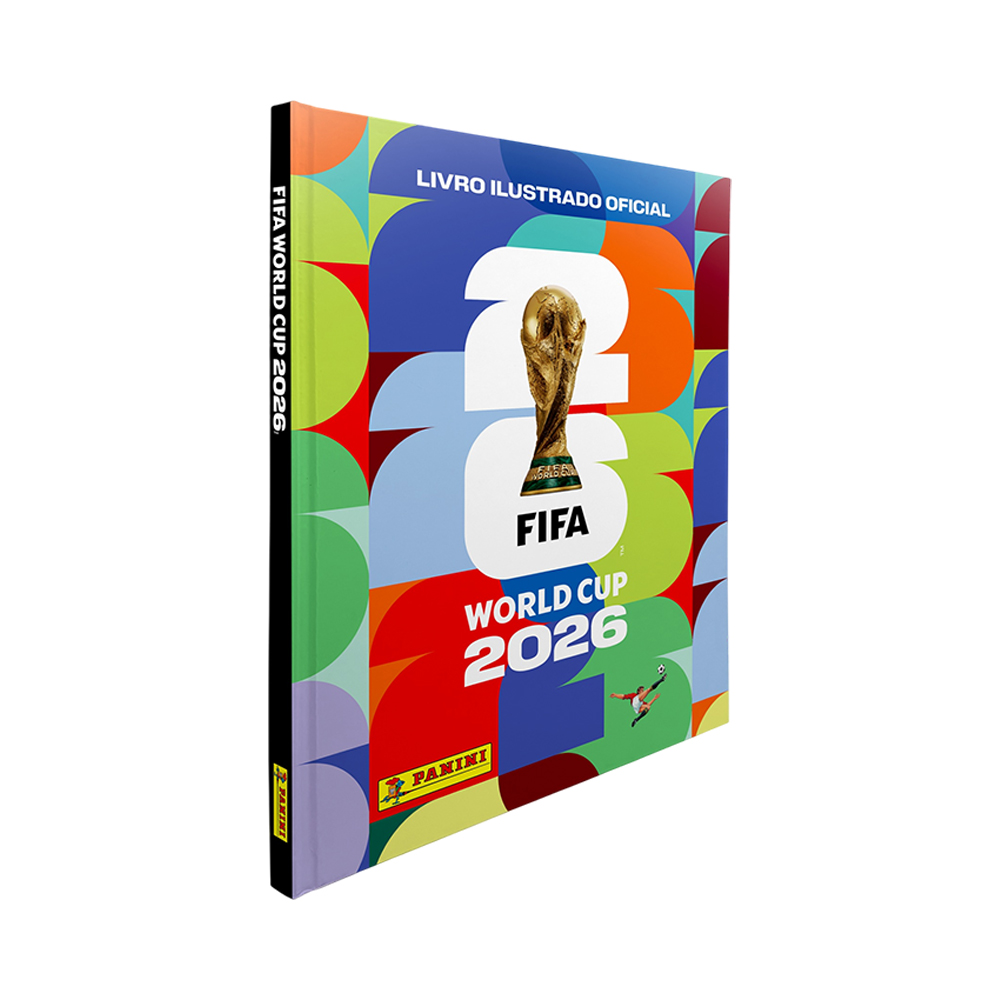 Álbum de Figurinhas Capa Dura Panini Fifa Copa do Mundo 2026 Versão Brasileira