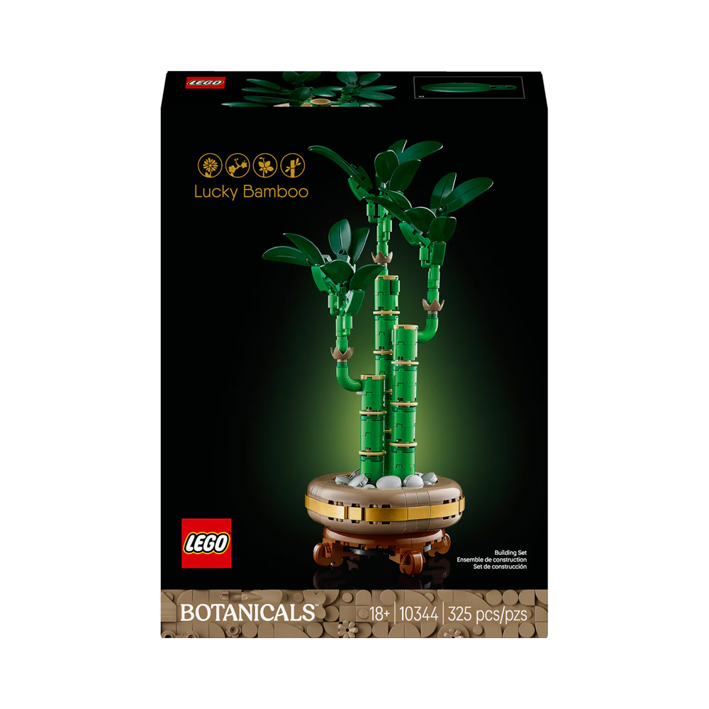 Brinquedo de Construção Lego Botanicals Lucky Bamboo 10344 325 Peças