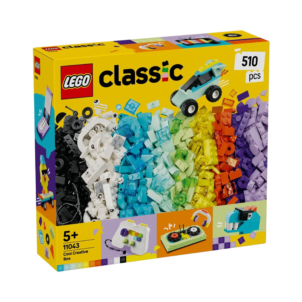 Juguete de Construcción Lego Classic Cool Creative Box 11043 510 Piezas