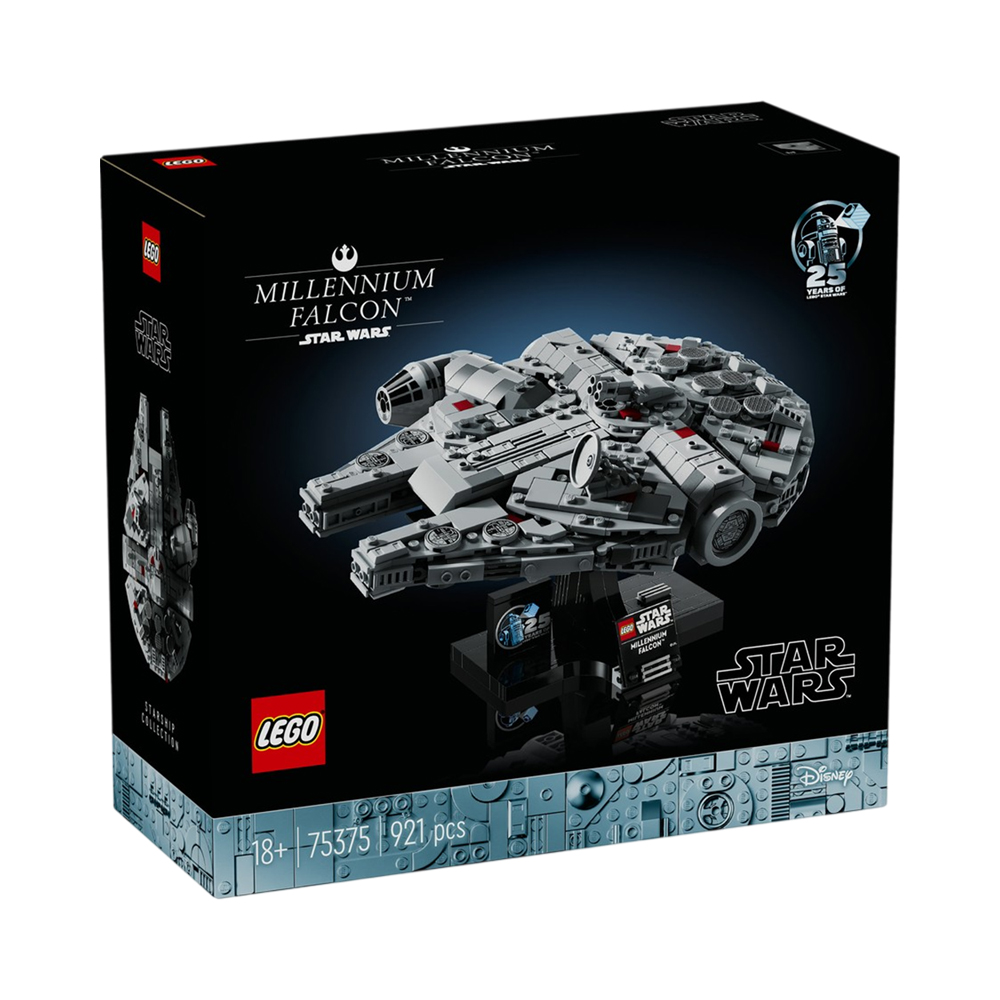 Brinquedo de Construção Lego Star Wars Millennium Falcon 75375 921 Peças