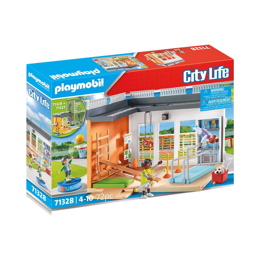 Brinquedo Playmobil Academia Color 71328 72 Peças