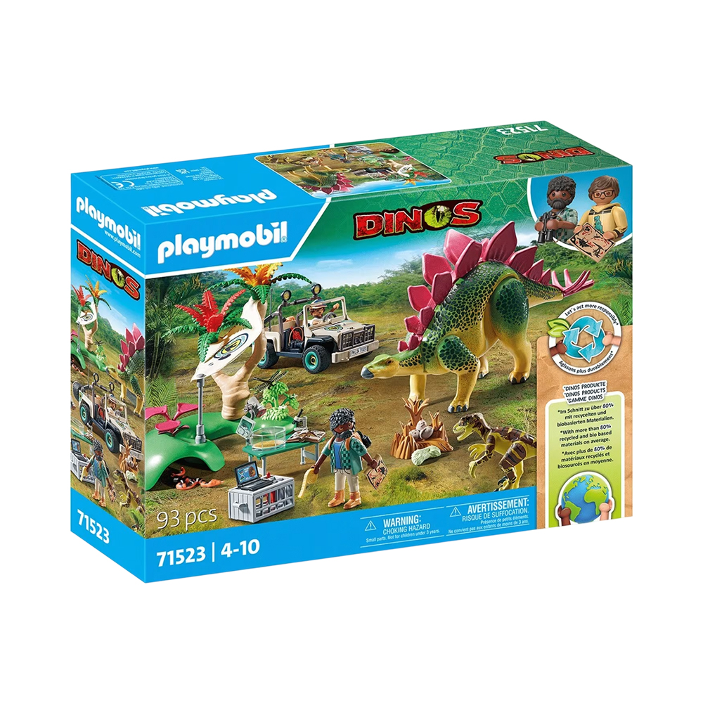 Brinquedo Playmobil Dinos Research Camp 71523
