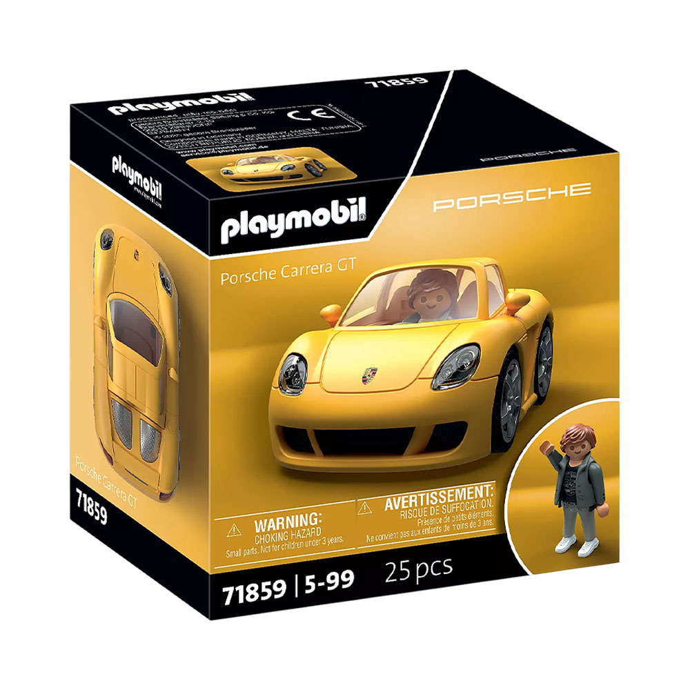 Brinquedo Playmobil 71859 X Porsche Carrera GT 25 Peças