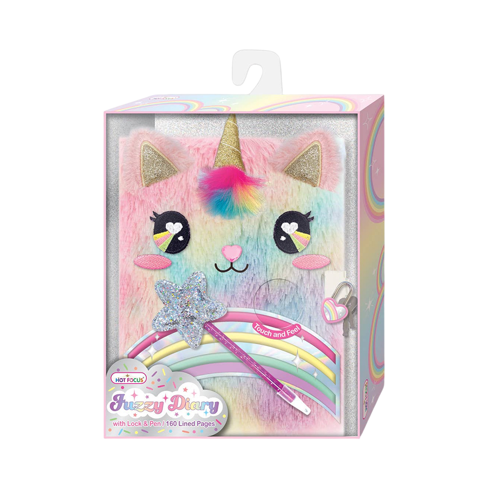 Diário Hot Focus Fuzzy Diary Sluban 250RB