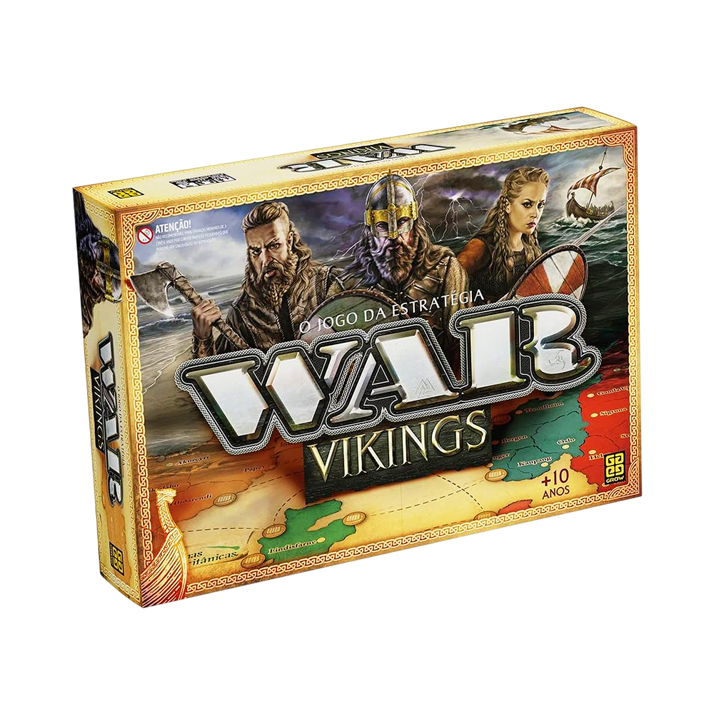 Jogo de Mesa Grow War Vikings 03450