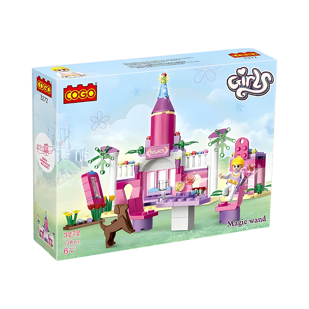 Brinquedo de Construção Cogo Girls 3272 Magic Wand 178 Peças