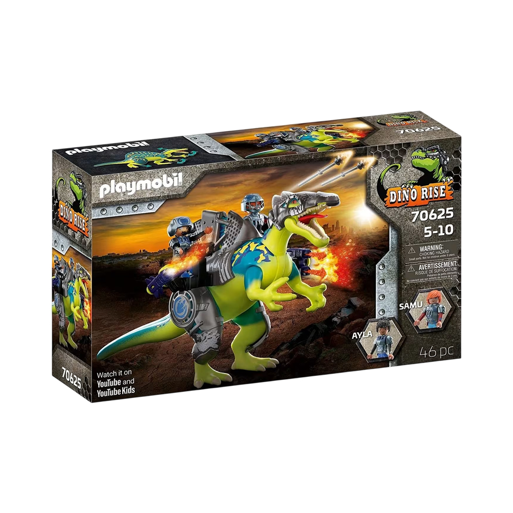 Brinquedo Playmobil Dino Rise Double Defence Power 70625