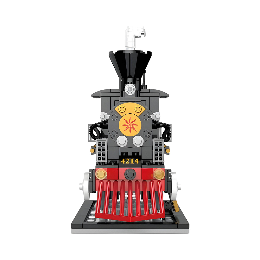 Brinquedo de Construção Cogo Classic Train 4214 Steam Train 246 Peças