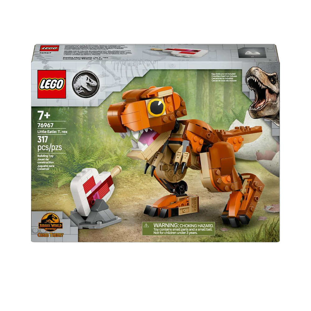 Brinquedo de Construcción Lego Jurassic World Little Eatie T.rex 76967 317 Peças