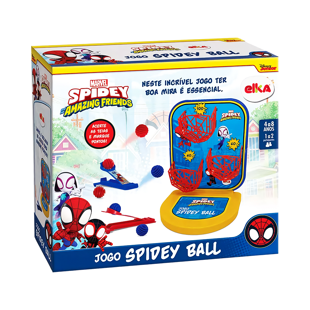 Jogo de Mesa Marvel Spidey And His Amazing Friends Spidey Ball 1218